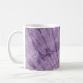 パープル絞り染めマグ コーヒーマグカップ (左)