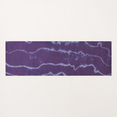 パープル絞り染め ヨガマット (裏面(横))