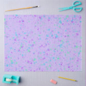 パープル絵を描（ばちゃばちゃ）跳ねるティッシュペーパー 薄葉紙 (クラフト)