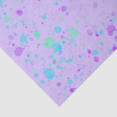 パープル絵を描（ばちゃばちゃ）跳ねるティッシュペーパー 薄葉紙 (詳細)