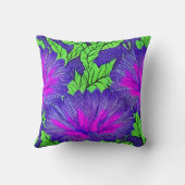 パープル花びら装飾用クッション クッション (裏面)