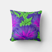 パープル花びら装飾用クッション クッション (正面)