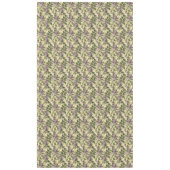 パープル薄紫フラワーフローラテーブルクロスホームデコール テーブルクロス (正面)