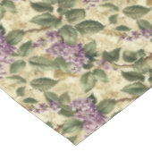 パープル薄紫フラワーフローラテーブルクロスホームデコール テーブルクロス (アングル)