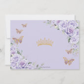 パープル薄紫フローラキンセアニラSweet sixteen救 セーブザデート (裏面)