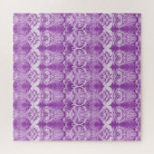 パープル装飾ジグソーパズル ジグソーパズル (横)