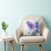 パープル装飾用クッション クッション (椅子)