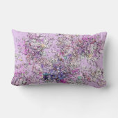 パープル調和腰枕 ランバークッション (裏面)