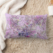 パープル調和腰枕 ランバークッション (ブランケット)