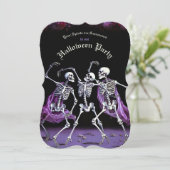 パープル踊りスケルトンのハロウィーン (スタンド正面)