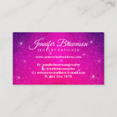 パープル輝く 名刺 (裏面)