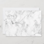 パープル金ゴールドアゲート結婚大理石 招待状 (裏面)