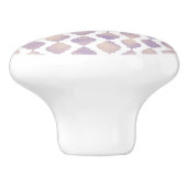 パープル金ゴールドアラビアンモロッコグラムインディアンテーマ セラミックノブ (側面)