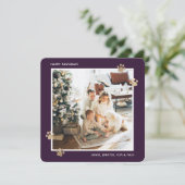 パープル金ゴールドキャット犬のオーナーフォトハッピーパウィーデイズ シーズンカード (スタンド正面)