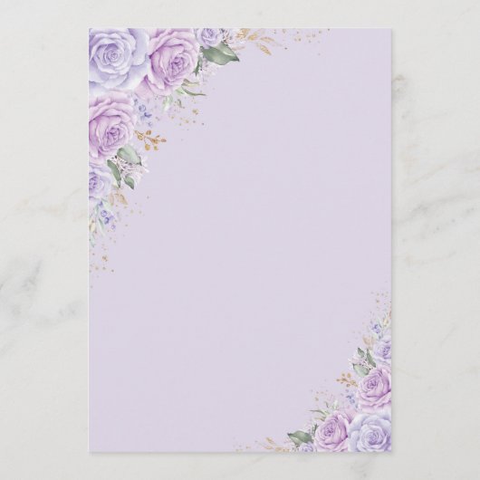 パープル金ゴールドキンセアニェラミスカンス15アノス メニュー (裏面)