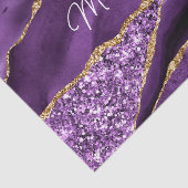 パープル金ゴールドグリッターティッシュペーパーと名前をカスタムする 薄葉紙 (詳細)