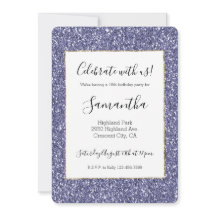 パープル金ゴールドグリッター