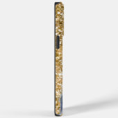パープル金ゴールドドリームユニコーン金ゴールドグリッタースパークル Case-Mate iPhoneケース (裏面 / 右)