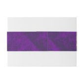 パープル金ゴールドバタフライ15歳キンセアニラ 招待状ベリーバンド (裏面例)