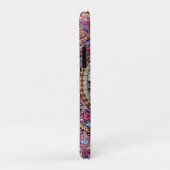 パープル金ゴールドブルーペルシャフローラ花孔雀 Case-Mate iPhoneケース (裏面/右)