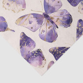 パープル金ゴールド蝶誕生日 薄葉紙 (詳細)