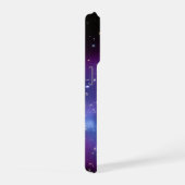 パープル銀河団スペースイメージ iPhoneケース (右側面)