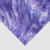 パープル銀河系アクリル液の流れの深さ 薄葉紙 (詳細)
