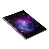 パープル銀河系クラスターシナ宇宙写真 ノートブック (右側)