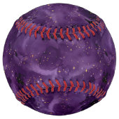 パープル銀河系シリーズデザイン8 ソフトボール (裏面)
