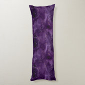パープル銀河系シリーズデザイン8 ボディピロー (裏面 (縦))