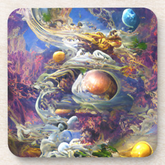 パープル銀河系太陽の系 コースター