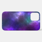 パープル銀河系星雲ケースメイトiPhoneケース Case-Mate iPhoneケース (裏面 (横))