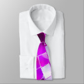 パープル鏡ディスコボール ネクタイ (タイ)