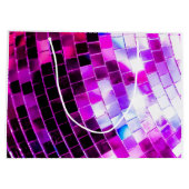 パープル鏡ディスコボール ラージペーパーバッグ (裏面)