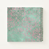 パープル開花ガーデナーズジャーナル播種の植栽 ノートブック (裏面)