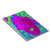 パープル顔手帳 ノートブック (右側)