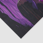 パープル魔法アフリカ系アメリカ人ブードゥーデクページ 薄葉紙 (詳細)