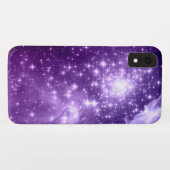 パープル魔法星 Case-Mate iPhoneケース (裏面(横))