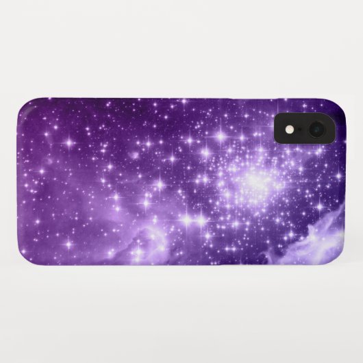 パープル魔法星 Case-Mate iPhoneケース (裏面(横))