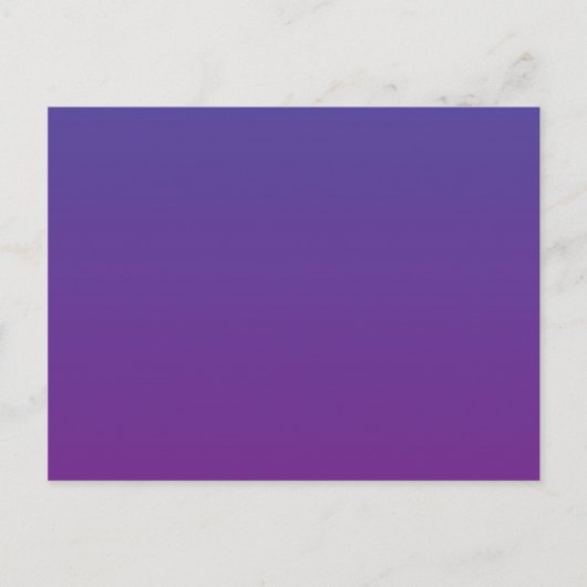 パープル魔法 ポストカード (正面)