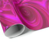 パープル鮮やかスワールラッピング紙 ラッピングペーパー (ロールコーナー)