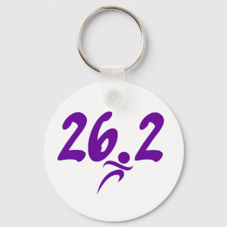 パープル26.2マラソン キーホルダー