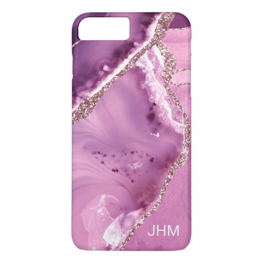 パープル・アゲート Case-Mate iPhoneケース (裏面)