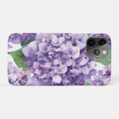パープル アジサイ 水彩 花 ラベンダー 開花 Case-Mate iPhoneケース (裏面(横))