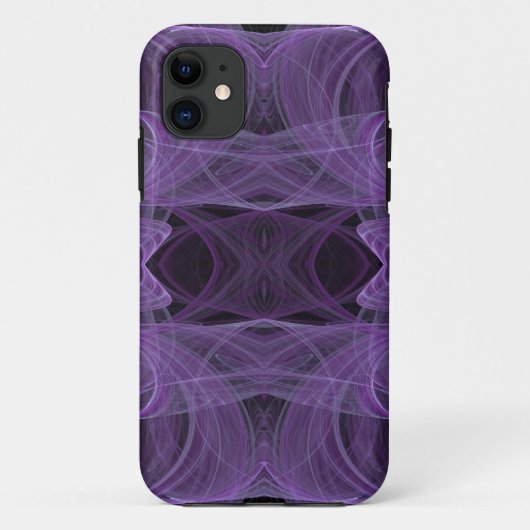 パープル・アンド・ブラック iPhone 5 Case-Mate Barely There iPhoneケース (裏面)
