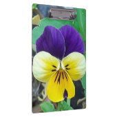 パープル&イエローパンジー クリップボード (右)