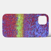 パープル＆イエローモザイク Case-Mate iPhoneケース iPhone 13ケース (裏面 (横))