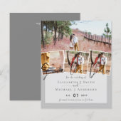 パープル イエロー グレー カラー トレンド 予算 ウェディング (正面/裏面)