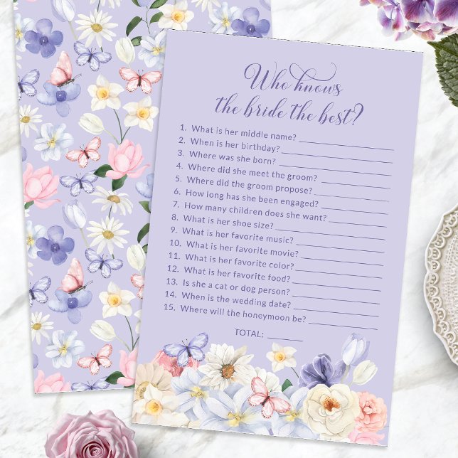 パープル・ヴァージョンの花嫁当てゲーム (Purple Who Knows The Bride Game
)