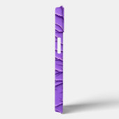 パープル エシテティック エンボス加工 iPhone ケース Case-Mate iPhoneケース (裏面 / 右)